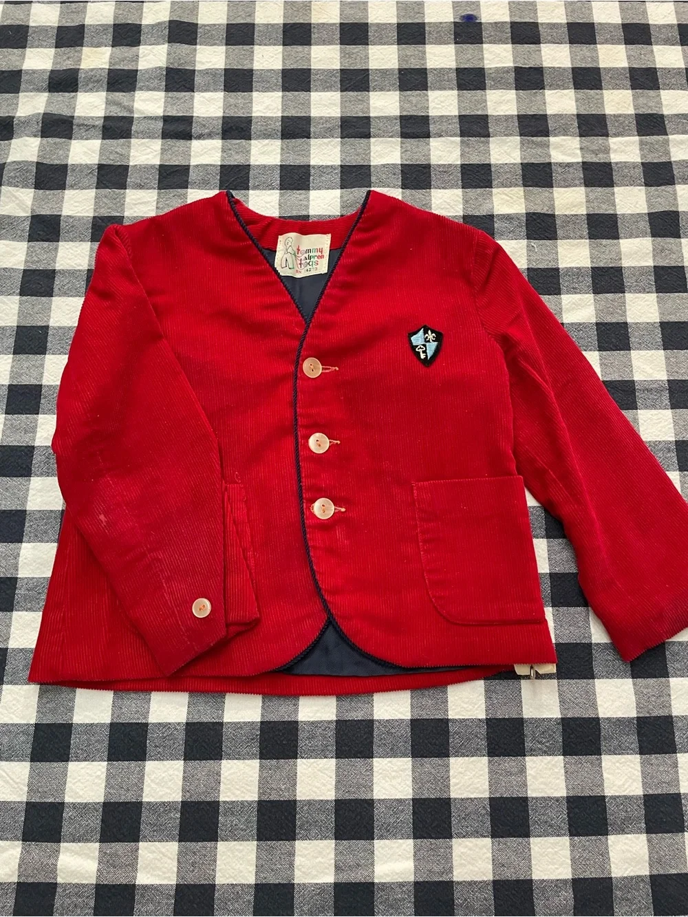 Vintage Tommy alpren Togs Blazer 3T